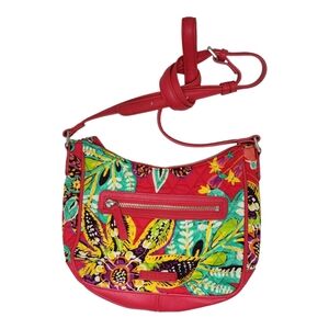 Vera Bradley Mini Vivian Rumba Signature Cotton Bag Purse Crossbody